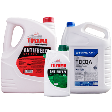 Охлаждающие жидкости от производителя