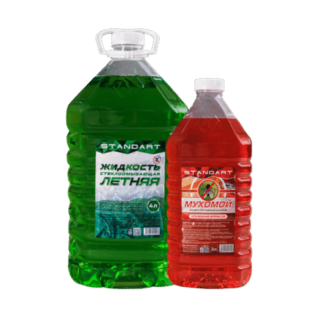 Стеклоомывающие жидкости летние от производителя