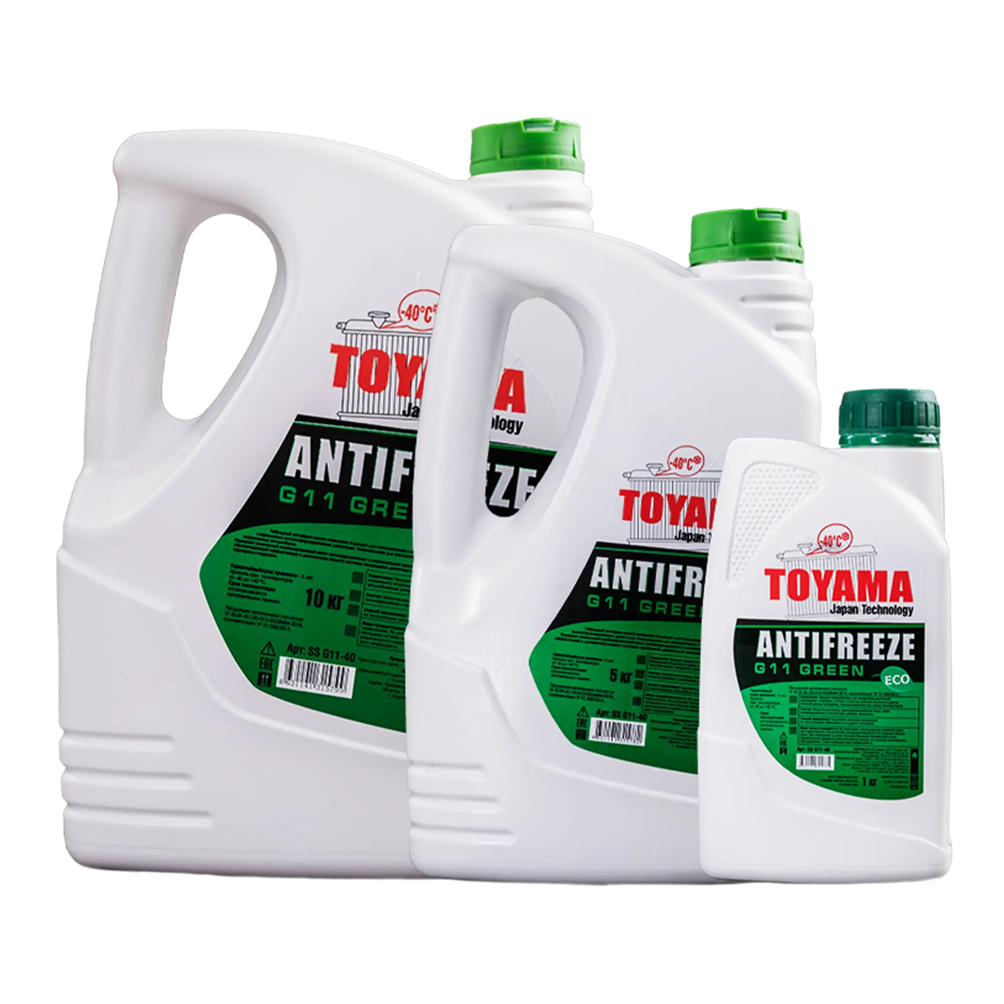 Антифриз G11 «Green ECO»