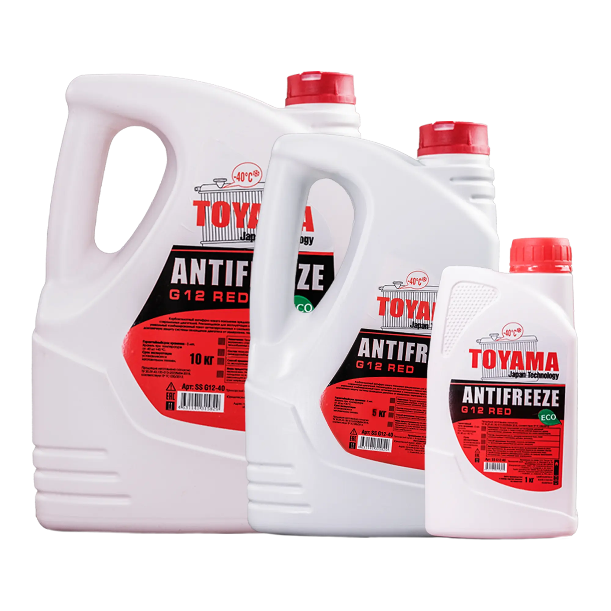 Антифриз G12 «Red Eco»